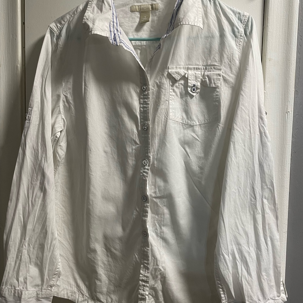 Banana Republic White dress shirt